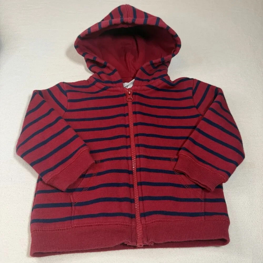 LOT Baby Boys Cam Jacobs & Circo 12months Hooded Zip Up Jacket Long Sleeve
